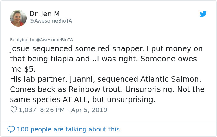 Biologist Exposes Sushi Restaurants For False Labels For Their Ingredients