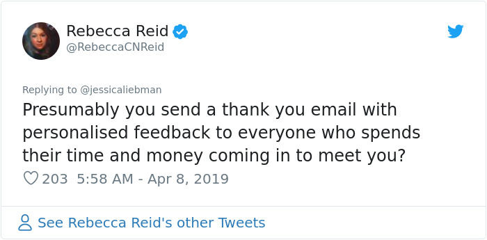 Manager Says She Doesn&rsquo;t Employ People Who Don&rsquo;t Send A Thank You Email, Gets Roasted Badly