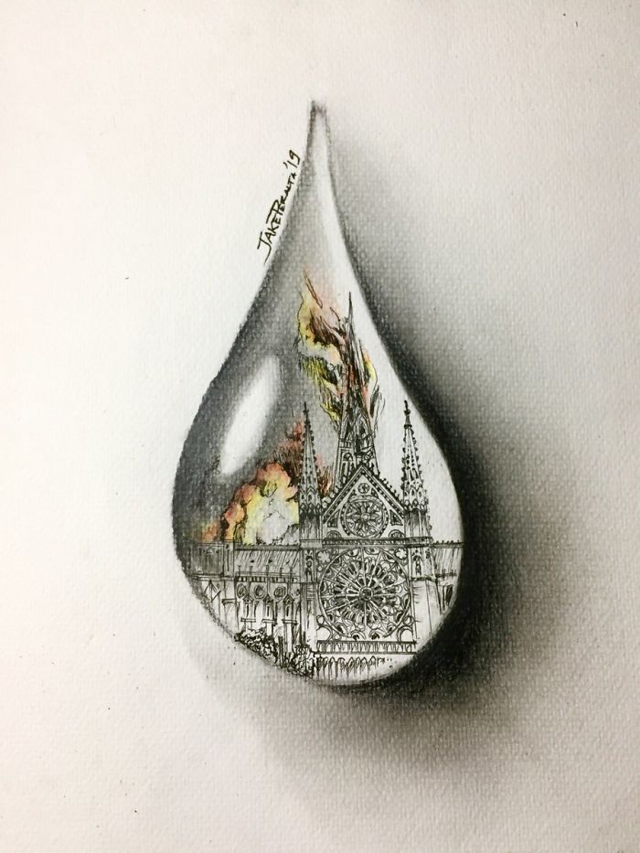 Pray For Notre-Dame Cathedral In Paris France🙏