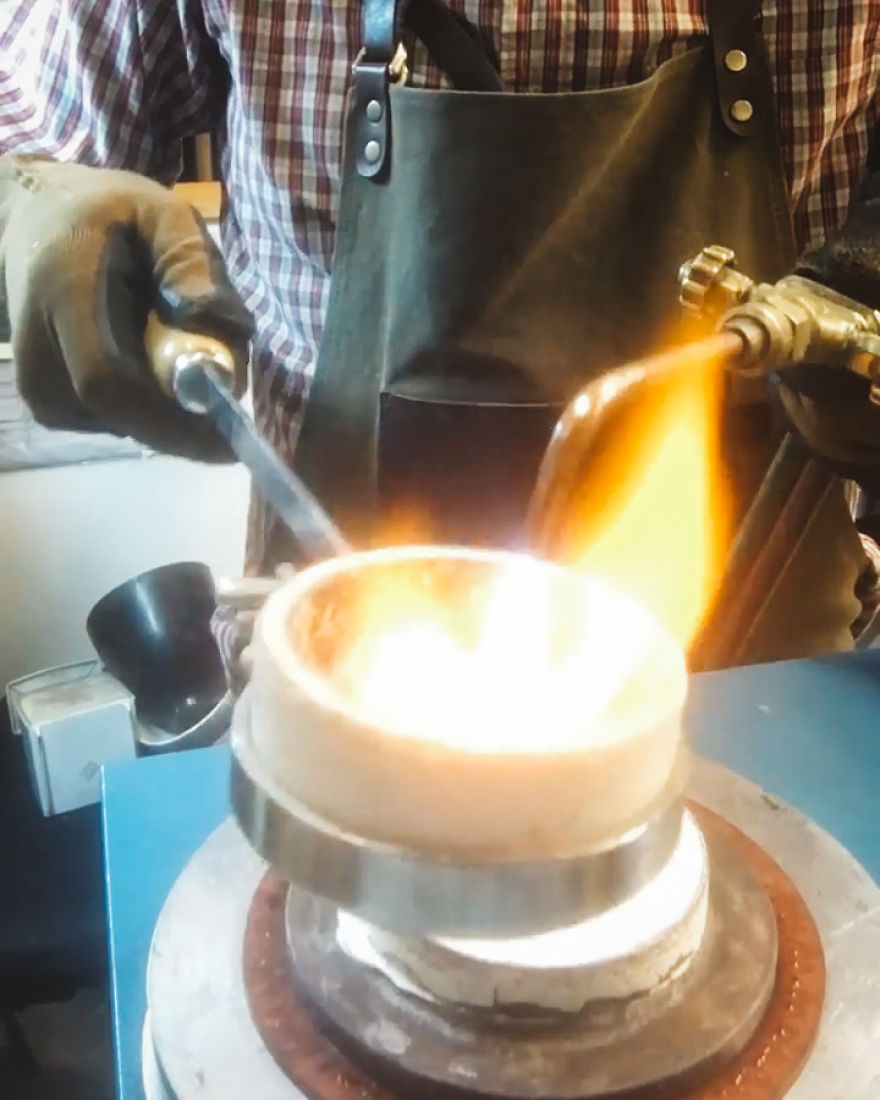 Man Brings A Completely Smashed Wedding Ring, Asks Me To Remake It As Accurately As Possible