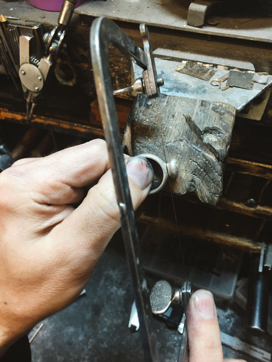 Man Brings A Completely Smashed Wedding Ring, Asks Me To Remake It As Accurately As Possible Man Brings A Completely Smashed Wedding Ring, Asks Me To Remake It As Accurately As Possible