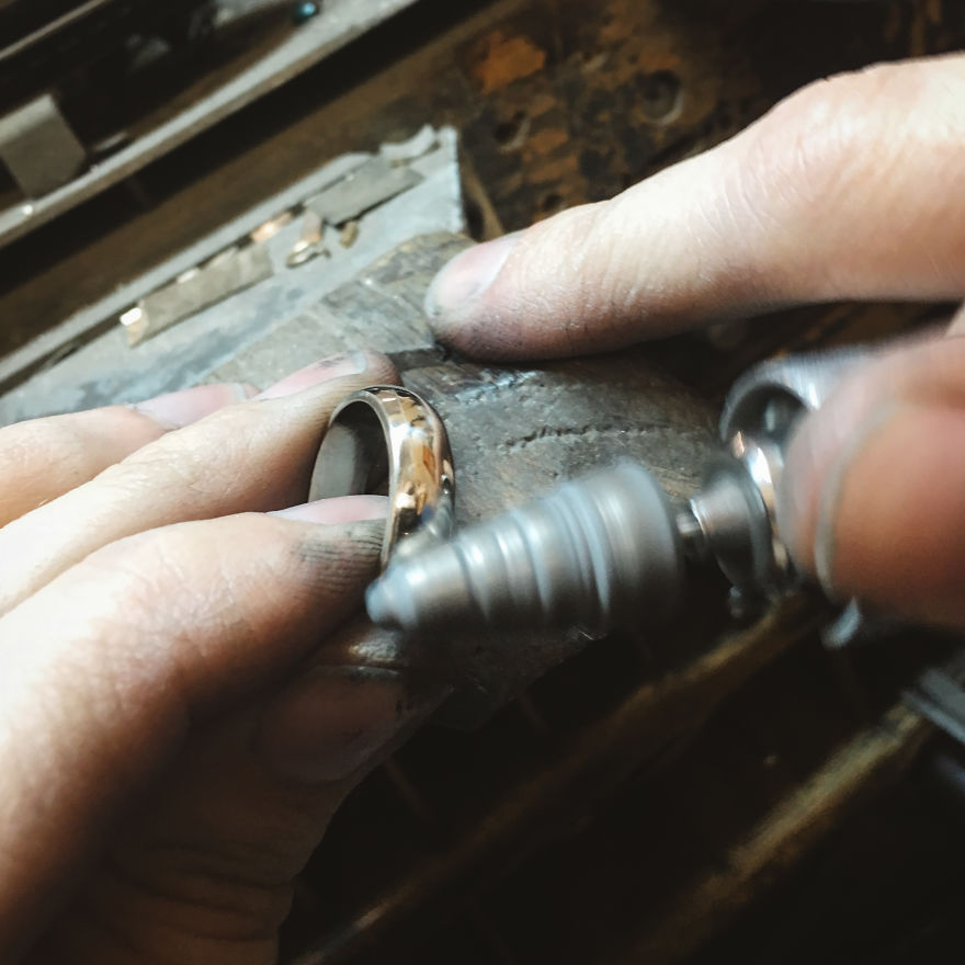 Man Brings A Completely Smashed Wedding Ring, Asks Me To Remake It As Accurately As Possible