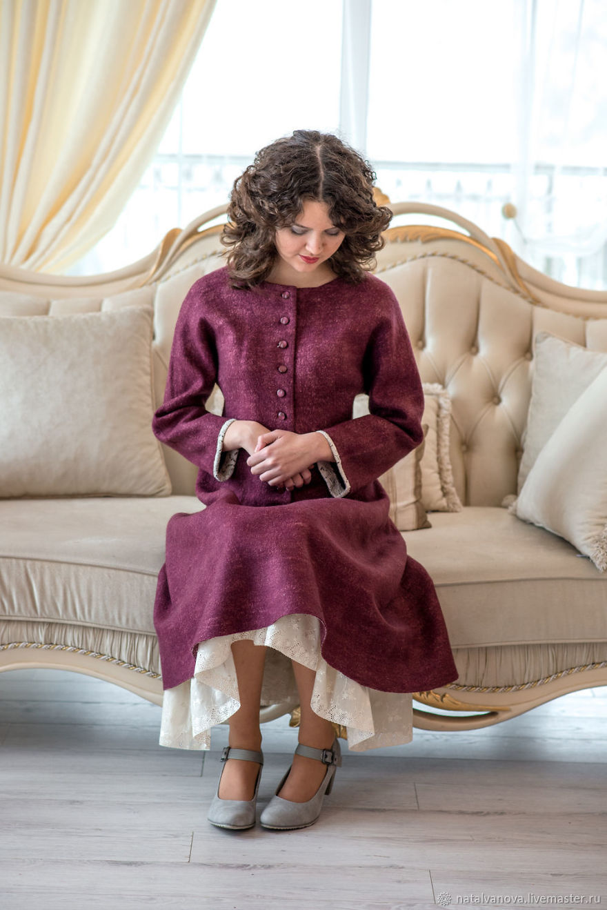 Felted Dress-Stories By Natalia Ivanova