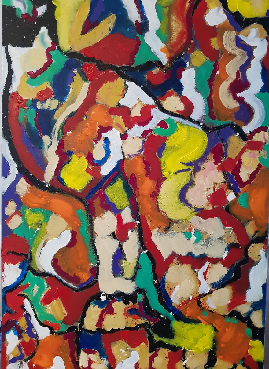 Sometimes I Spend Hours In Front Of A Painting, Proving The Lonely Existence That Most Artists Probably Experience