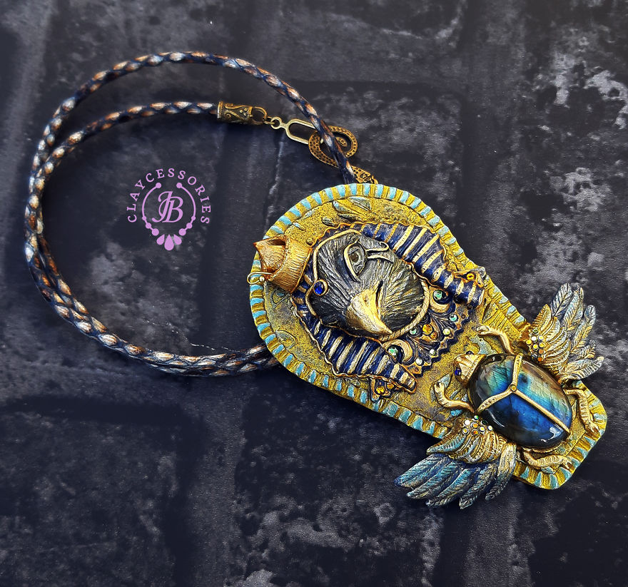 I Make Ancient Egyptian Jewelry From Polymer Clay