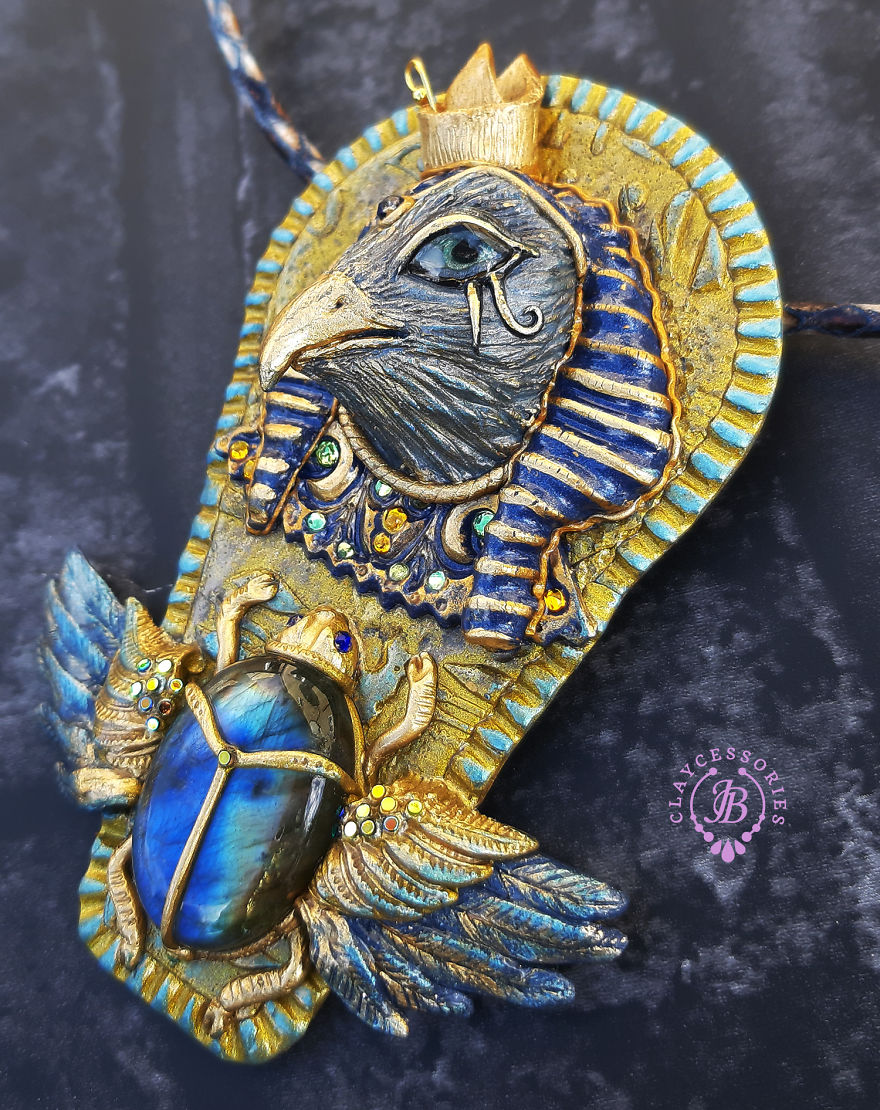 I Make Ancient Egyptian Jewelry From Polymer Clay