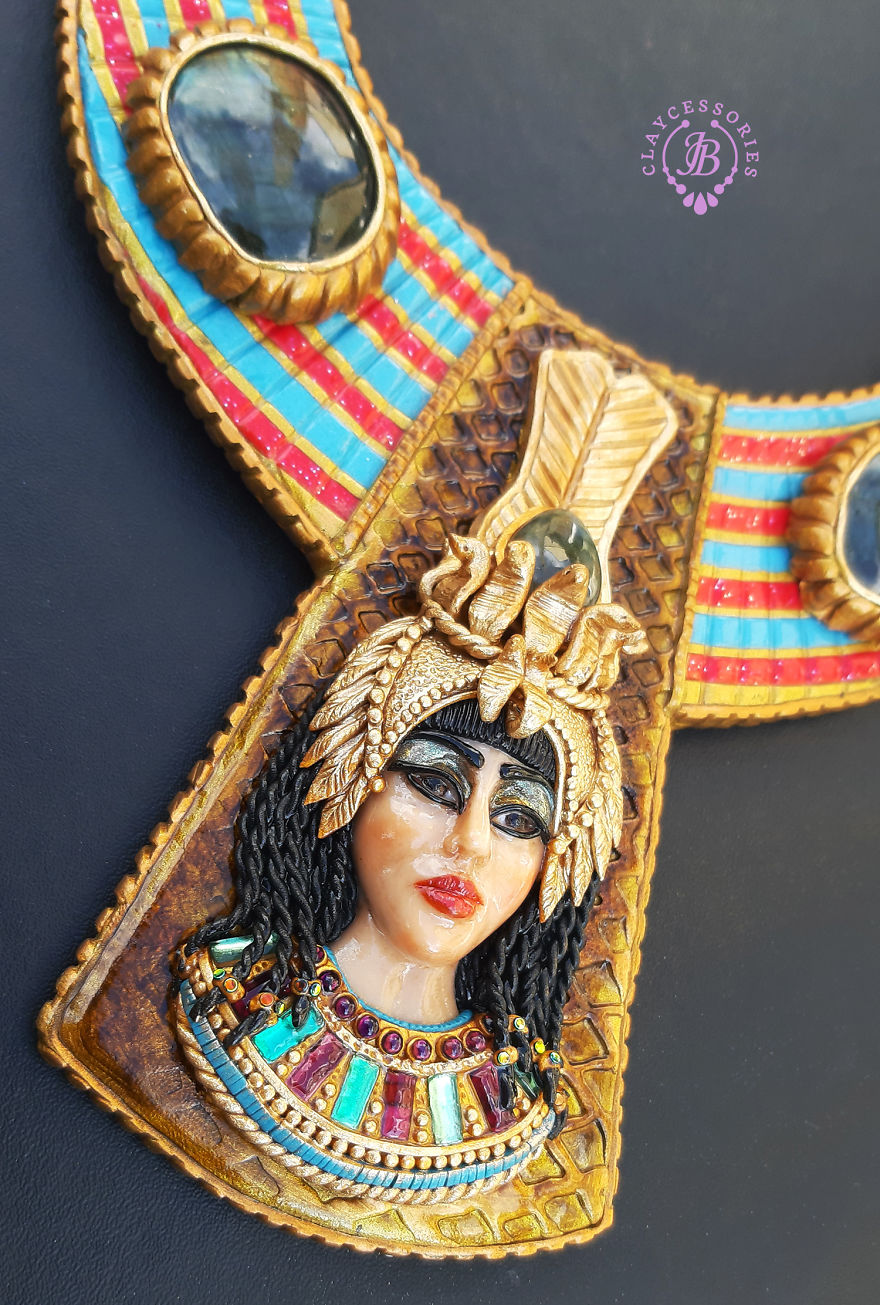 I Make Ancient Egyptian Jewelry From Polymer Clay I Make Ancient Egyptian Jewelry From Polymer Clay