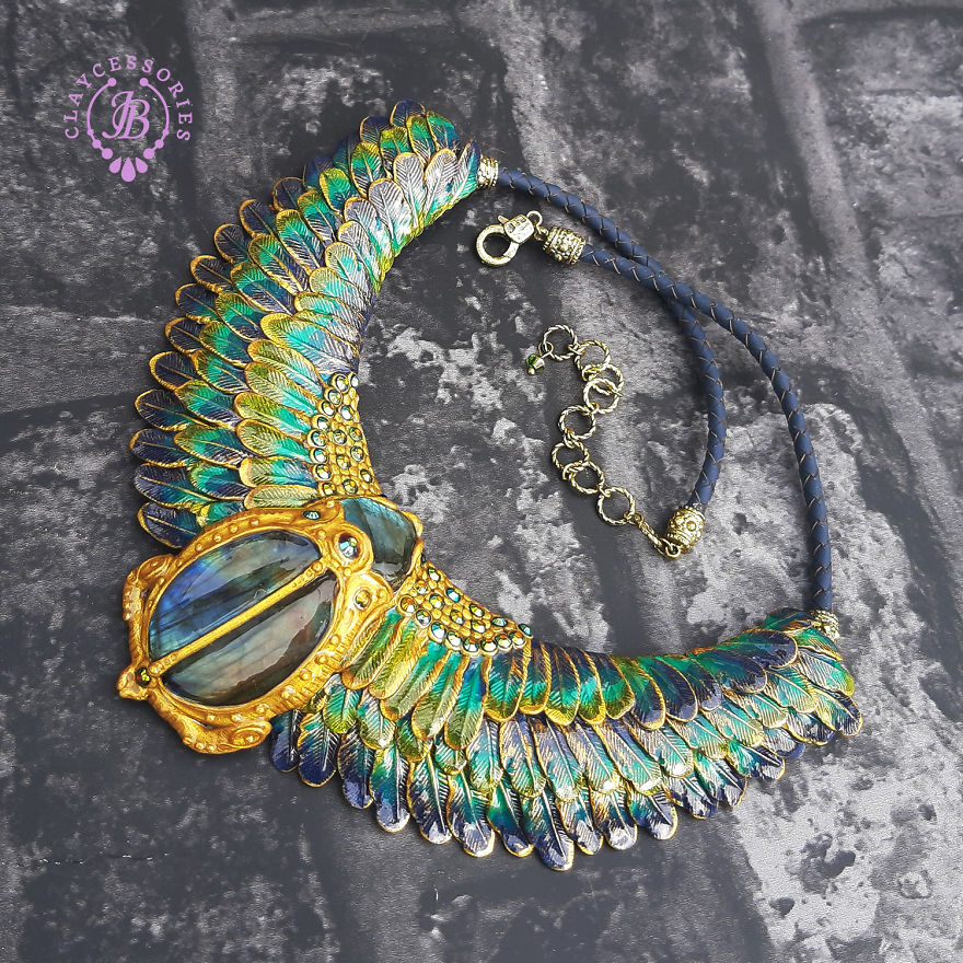 I Make Ancient Egyptian Jewelry From Polymer Clay