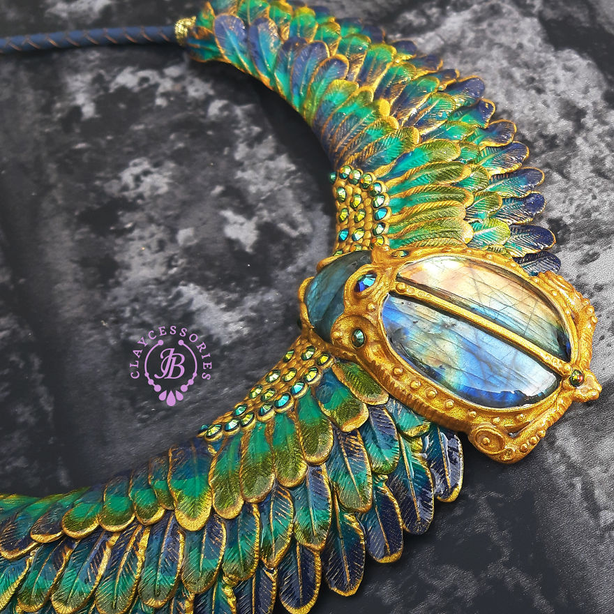 I Make Ancient Egyptian Jewelry From Polymer Clay