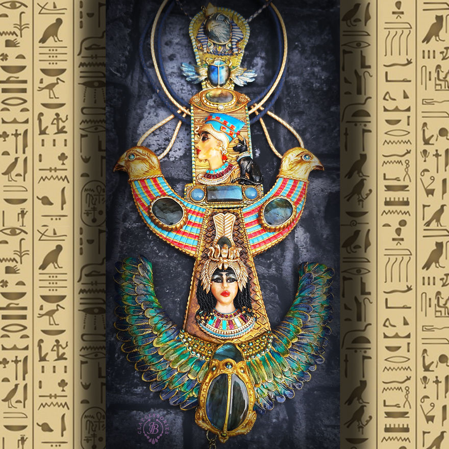 I Make Ancient Egyptian Jewelry From Polymer Clay