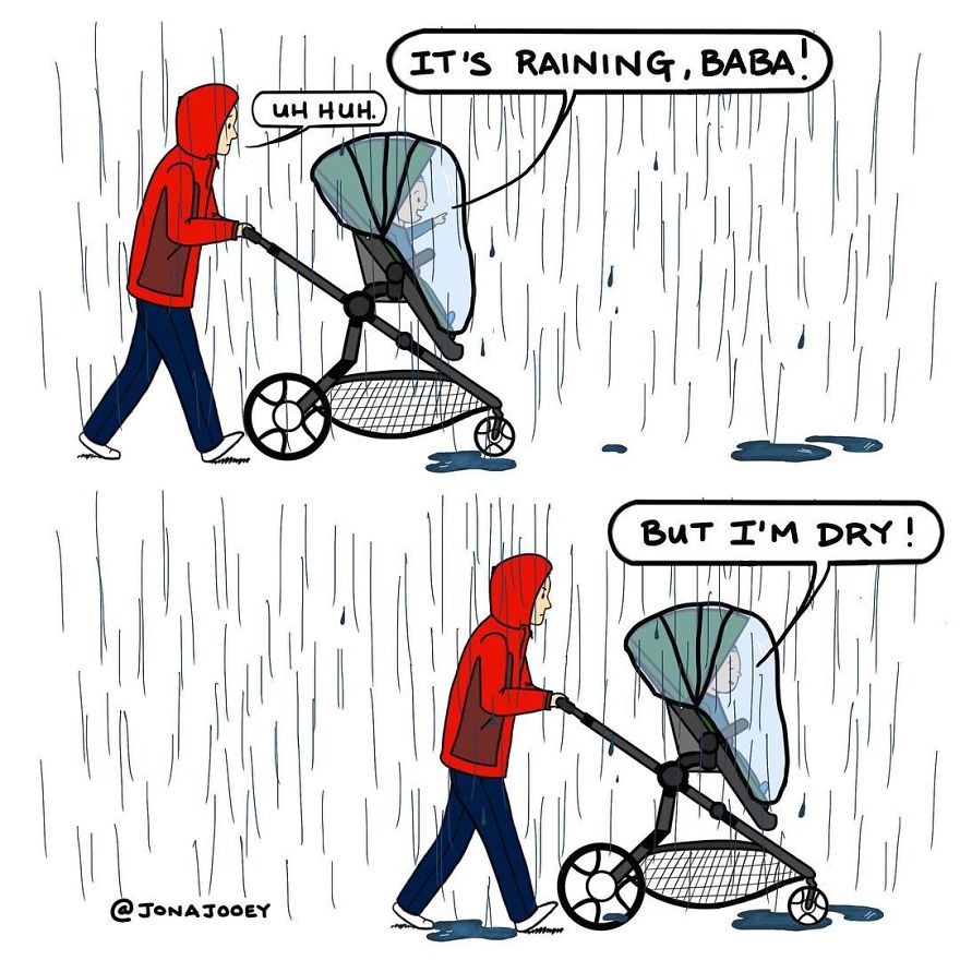 22 Comics Of Why I Think Parenthood Is Not For The Faint Of Heart (Oc)