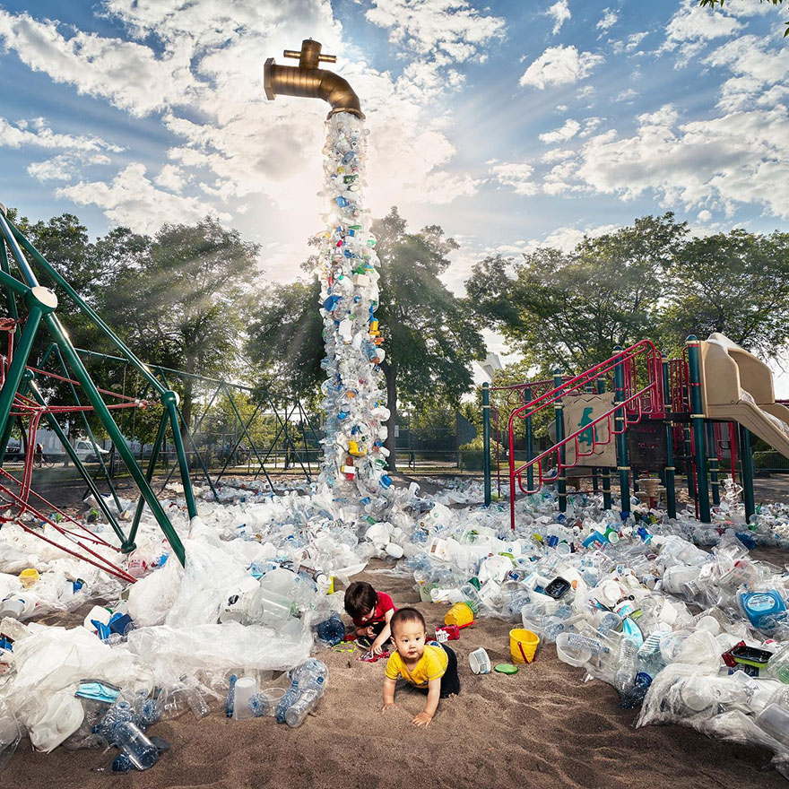 12 Art Installations That I Made To Highlight The Environmental Crisis We Are Facing
