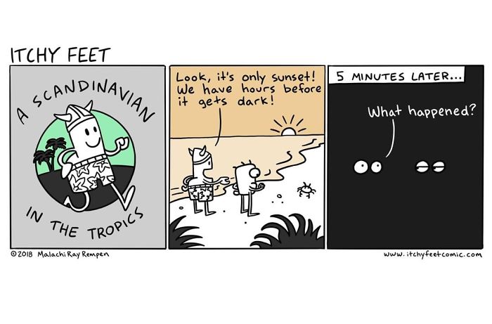 A Very Entertaining Artist Creates A Guide To Show The Languages And Customs Of Different Countries