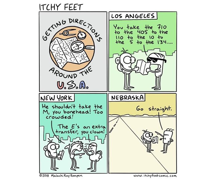 A Very Entertaining Artist Creates A Guide To Show The Languages And Customs Of Different Countries