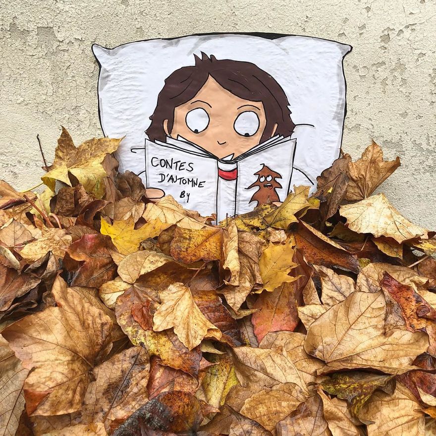 French Artist Sees Urban Spaces Like No One And Spreads Humor Through Them With His Art