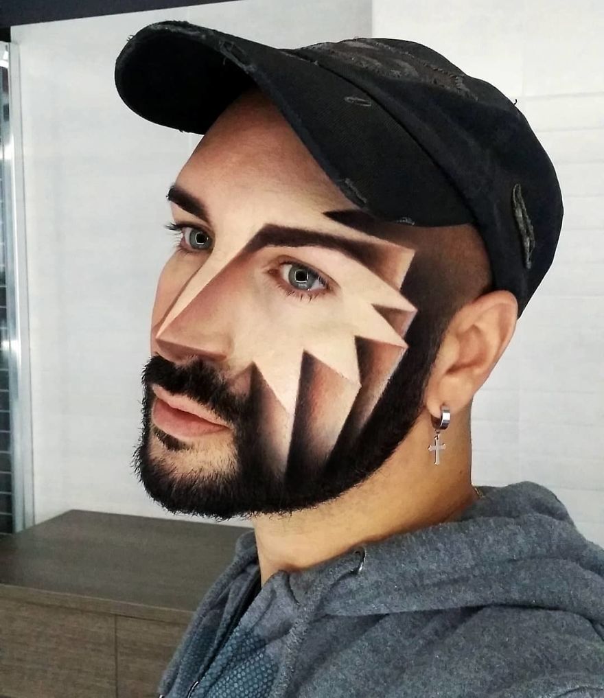 Makeup Artist Makes Your Face A Screen And You Will Be Impressed