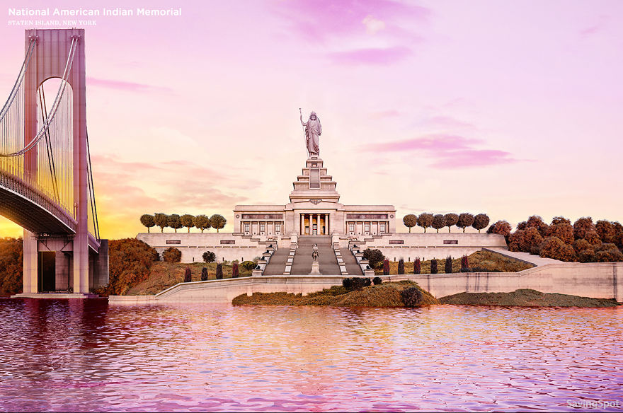 Digital Technology Lets Us See 5 U.S. Memorials And Monuments That Were Never Built Digital Technology Lets Us See 5 U.S. Memorials And Monuments That Were Never Built