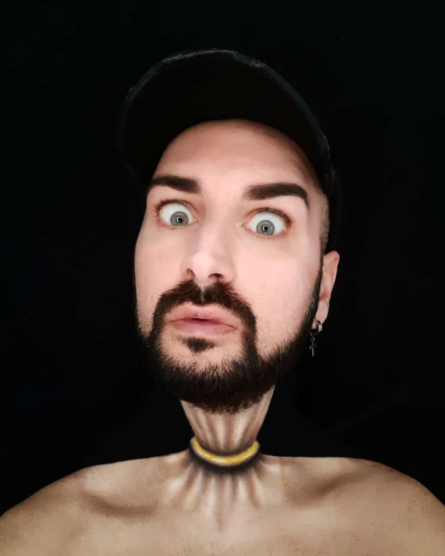 Makeup Artist Makes Your Face A Screen And You Will Be Impressed