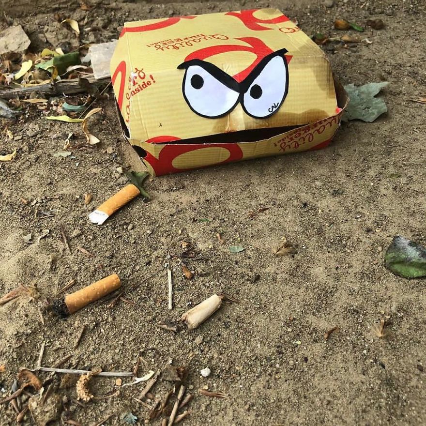 French Artist Sees Urban Spaces Like No One And Spreads Humor Through Them With His Art