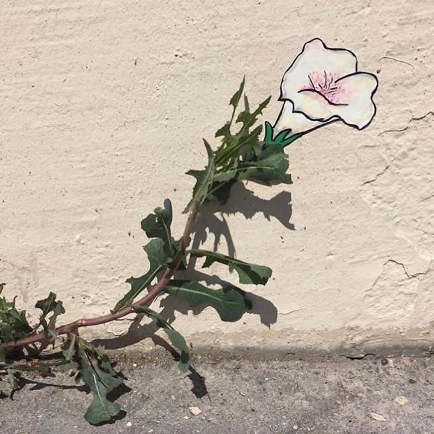 French Artist Sees Urban Spaces Like No One And Spreads Humor Through Them With His Art