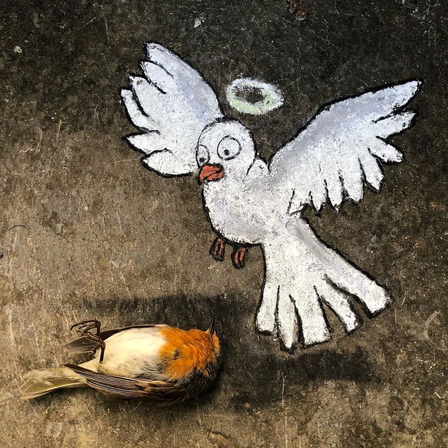 French Artist Sees Urban Spaces Like No One And Spreads Humor Through Them With His Art