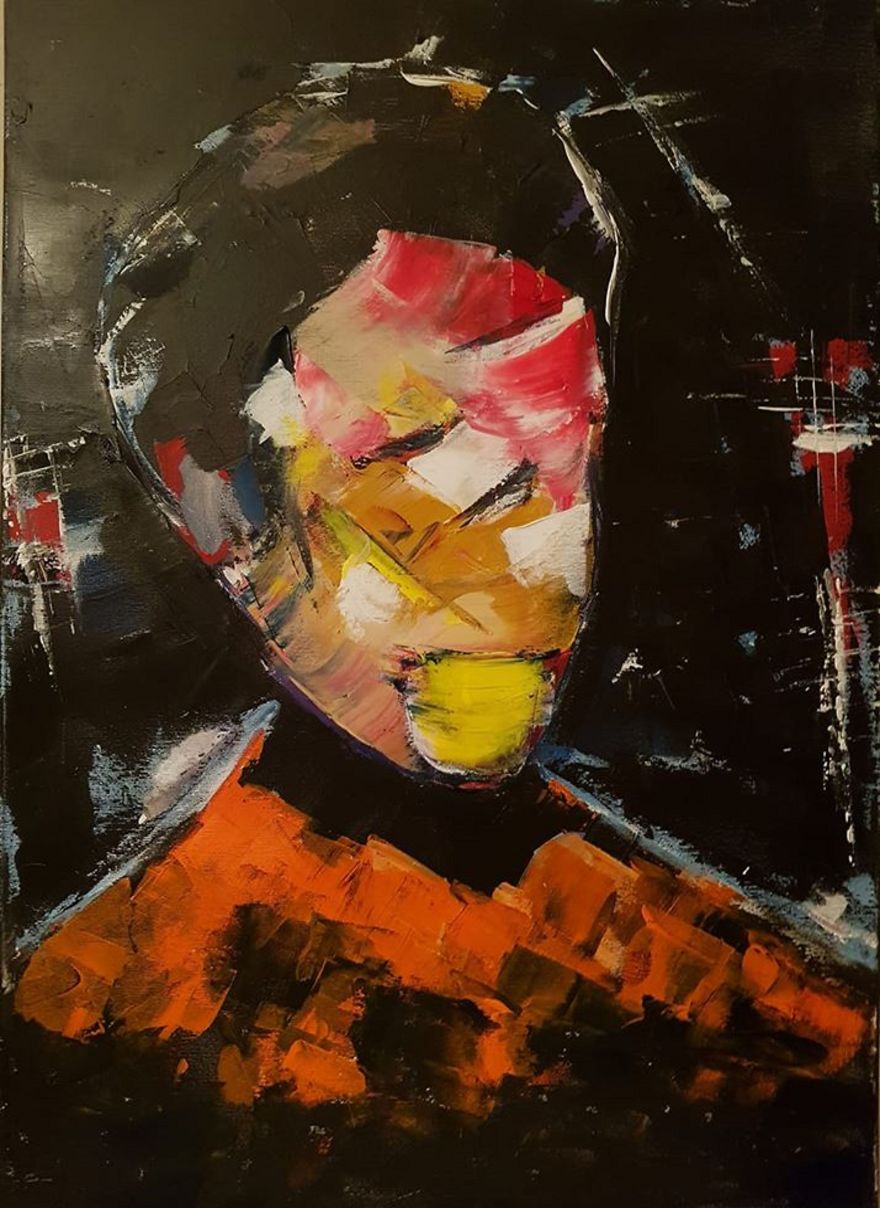 Sometimes I Spend Hours In Front Of A Painting, Proving The Lonely Existence That Most Artists Probably Experience