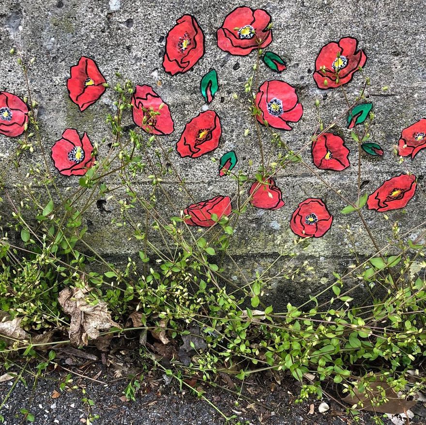 French Artist Sees Urban Spaces Like No One And Spreads Humor Through Them With His Art