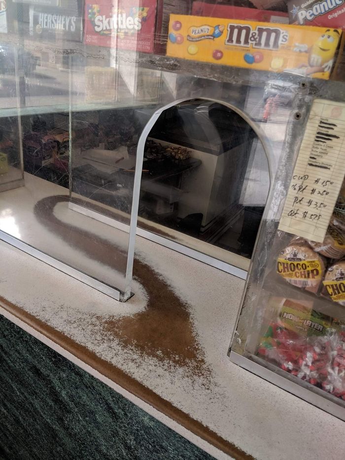 This Convenience Store Wear Path