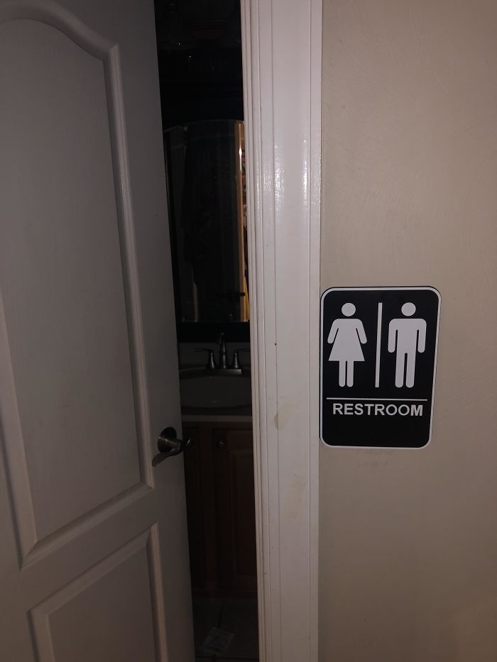 My Son Superglued This Outside Our Bathroom. What The Hell Am I Supposed To Do