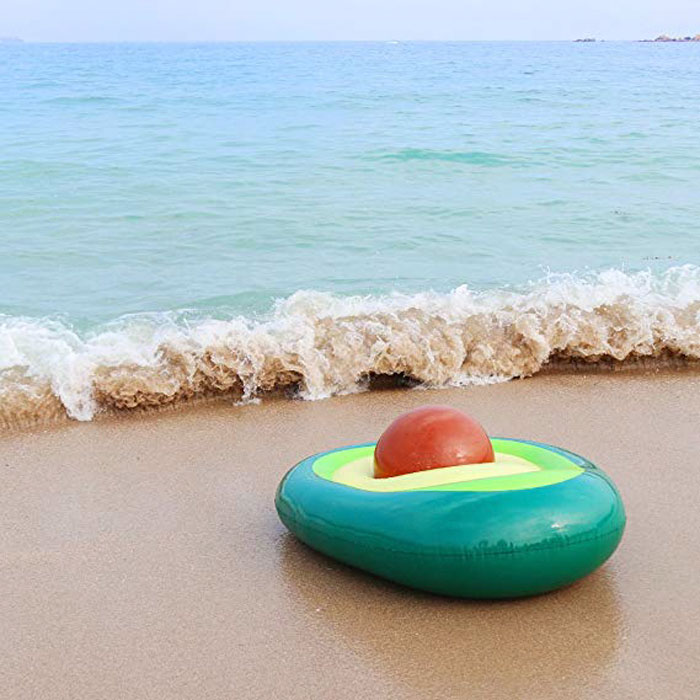 An Avocado-Shaped Pool Float With Removable Pit Is A Thing And People Are Happy It Doesn't Turn Brown Overnight An Avocado-Shaped Pool Float With Removable Pit Is A Thing And People Are Happy It Doesn't Turn Brown Overnight