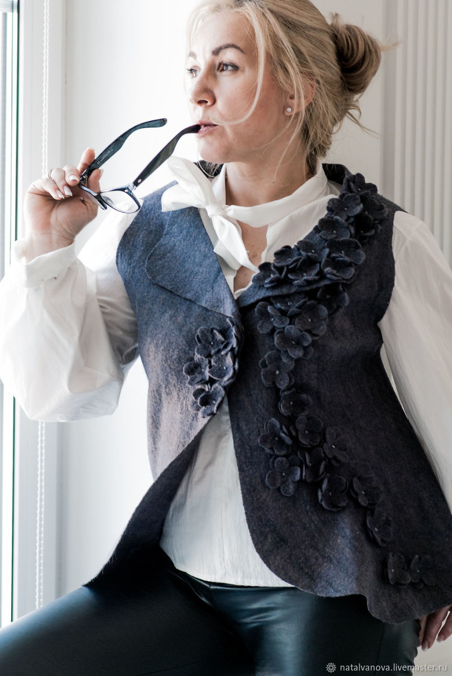 Felted Dress-Stories By Natalia Ivanova