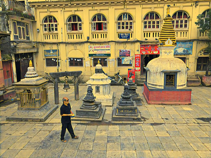 Waiting....for Morning Ritual