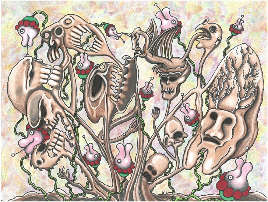 An Interesting Attraction, Strange Story And Amateur Drawing By Oldboneart An Interesting Attraction, Strange Story And Amateur Drawing By Oldboneart