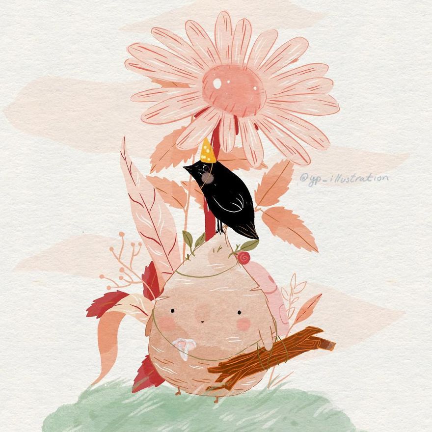 Cute Little Sweet Potato