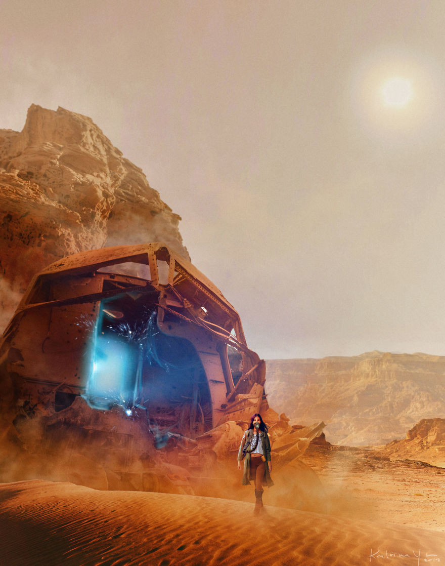 I Create The Adventures I Want To Experience Using Photoshop