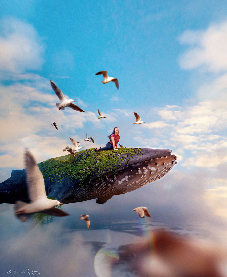 I Create The Adventures I Want To Experience Using Photoshop