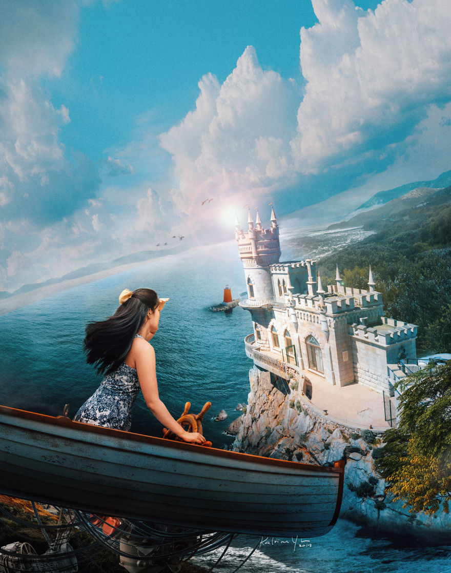 I Create The Adventures I Want To Experience Using Photoshop