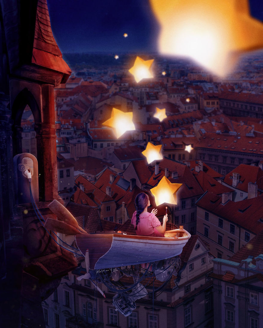 I Create The Adventures I Want To Experience Using Photoshop