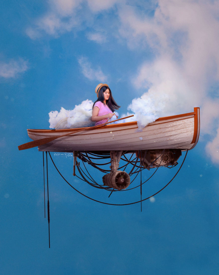 I Create The Adventures I Want To Experience Using Photoshop