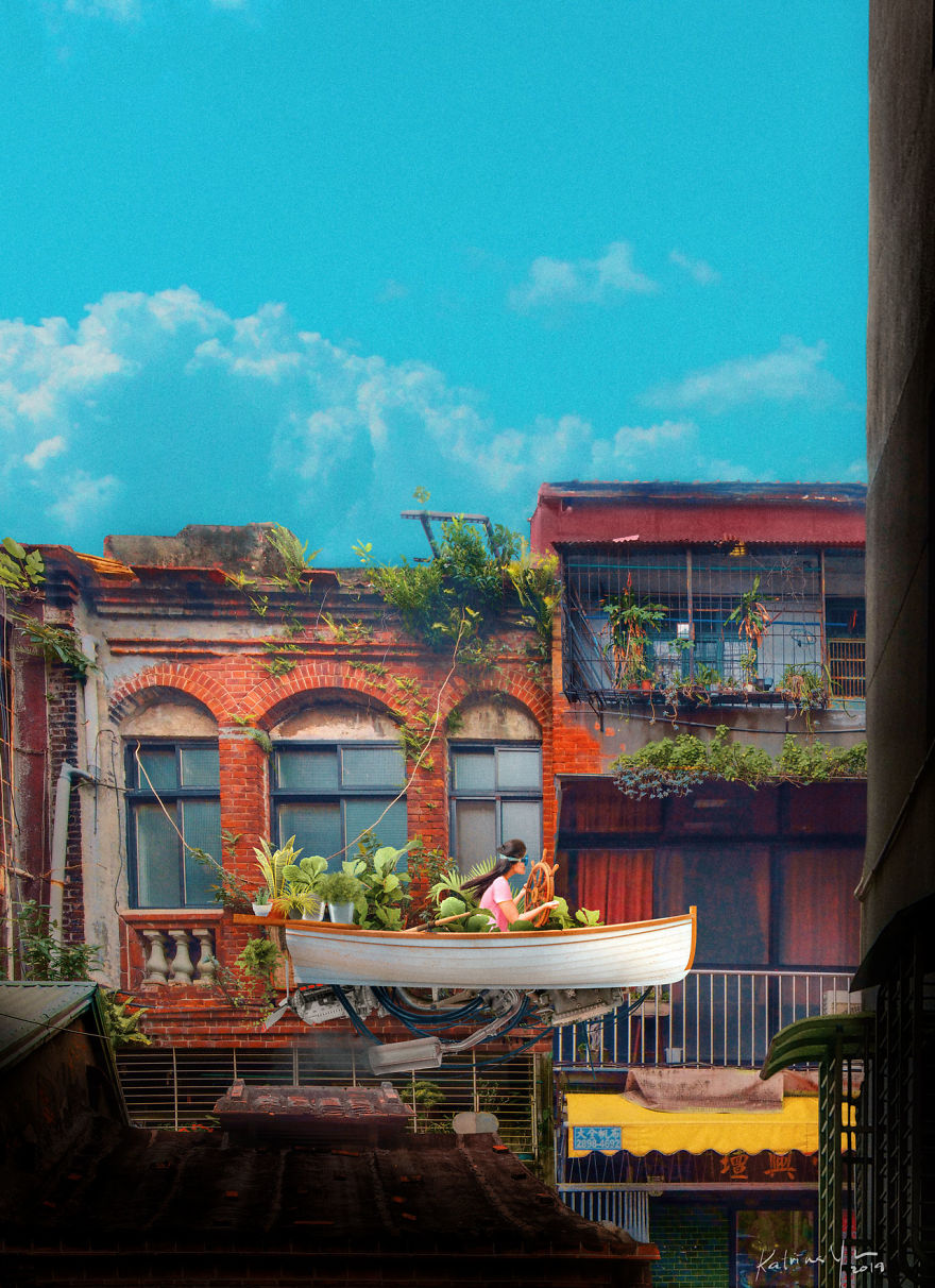 I Create The Adventures I Want To Experience Using Photoshop