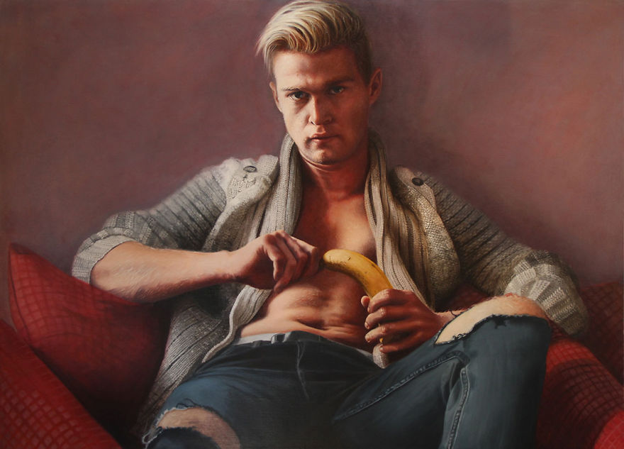 I Spent Over 2 Years Creating Personal Portraits Of My Friends As A Way Of Saying Thank You To Them