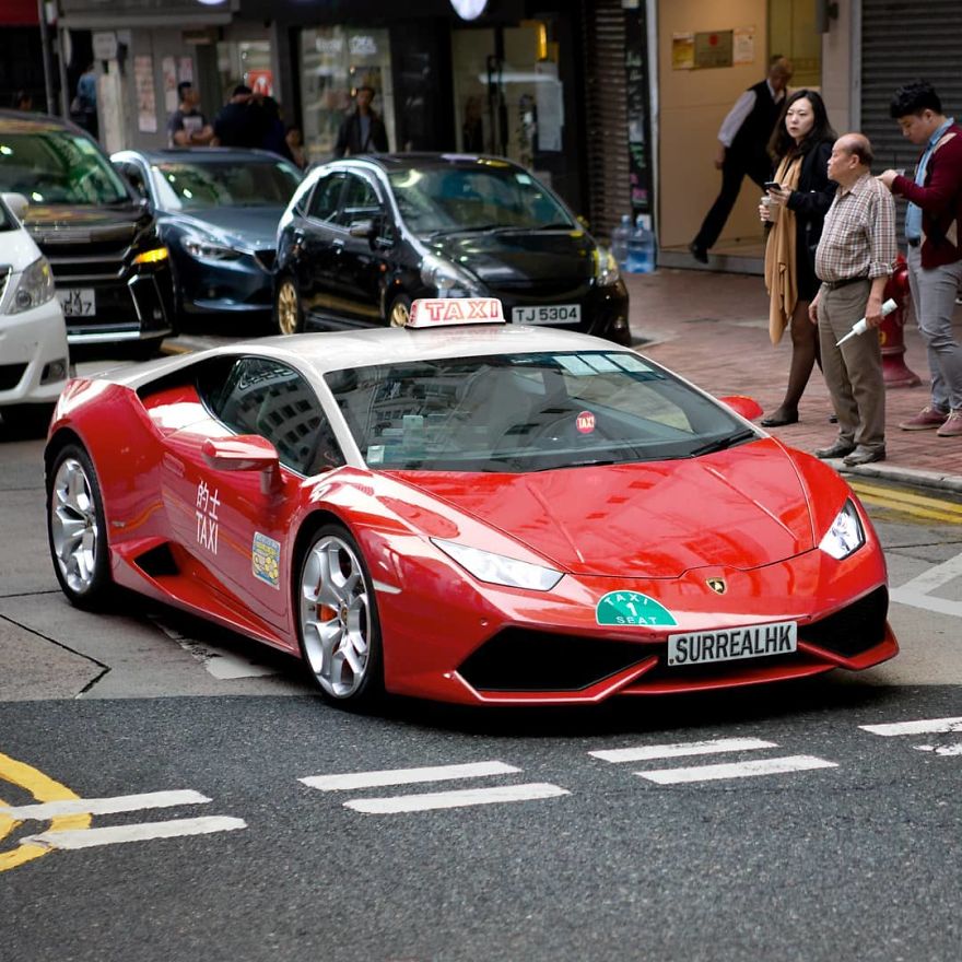 This Must Be The Fastest Taxi In The Town