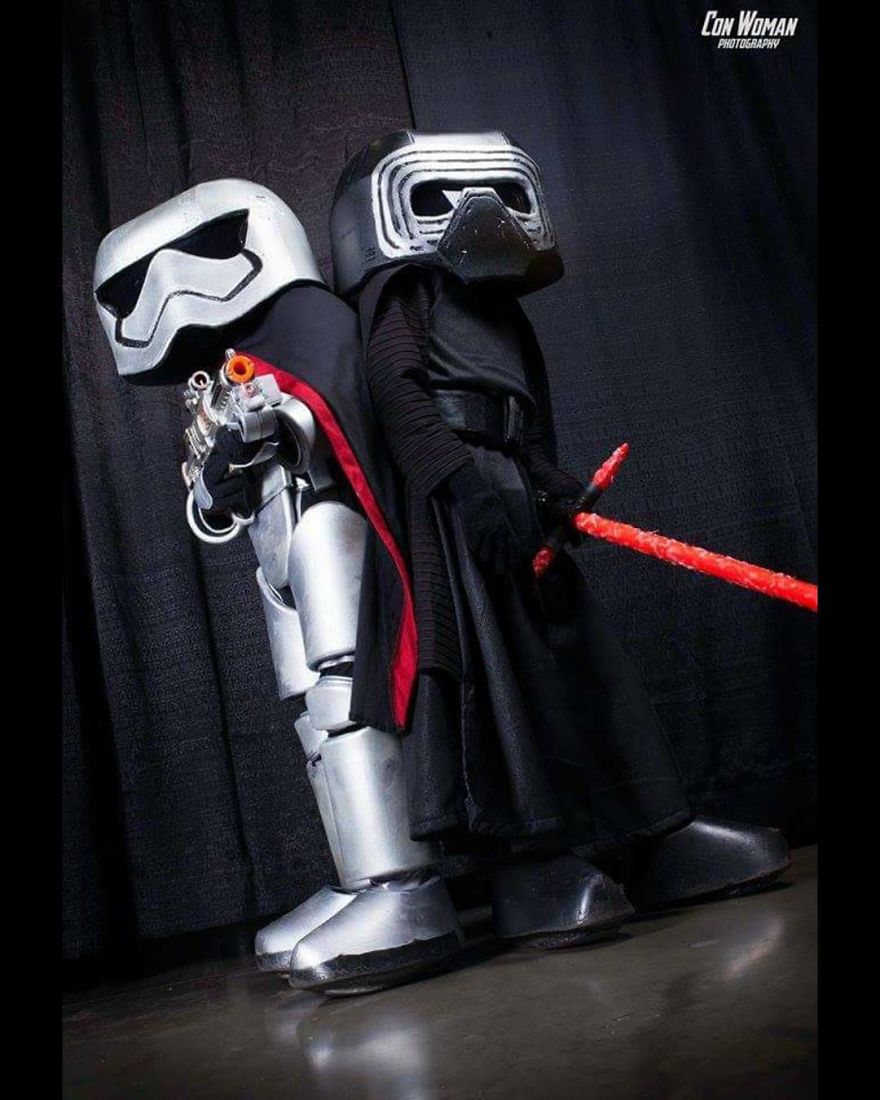 Captain Phasma And Kylo Ren