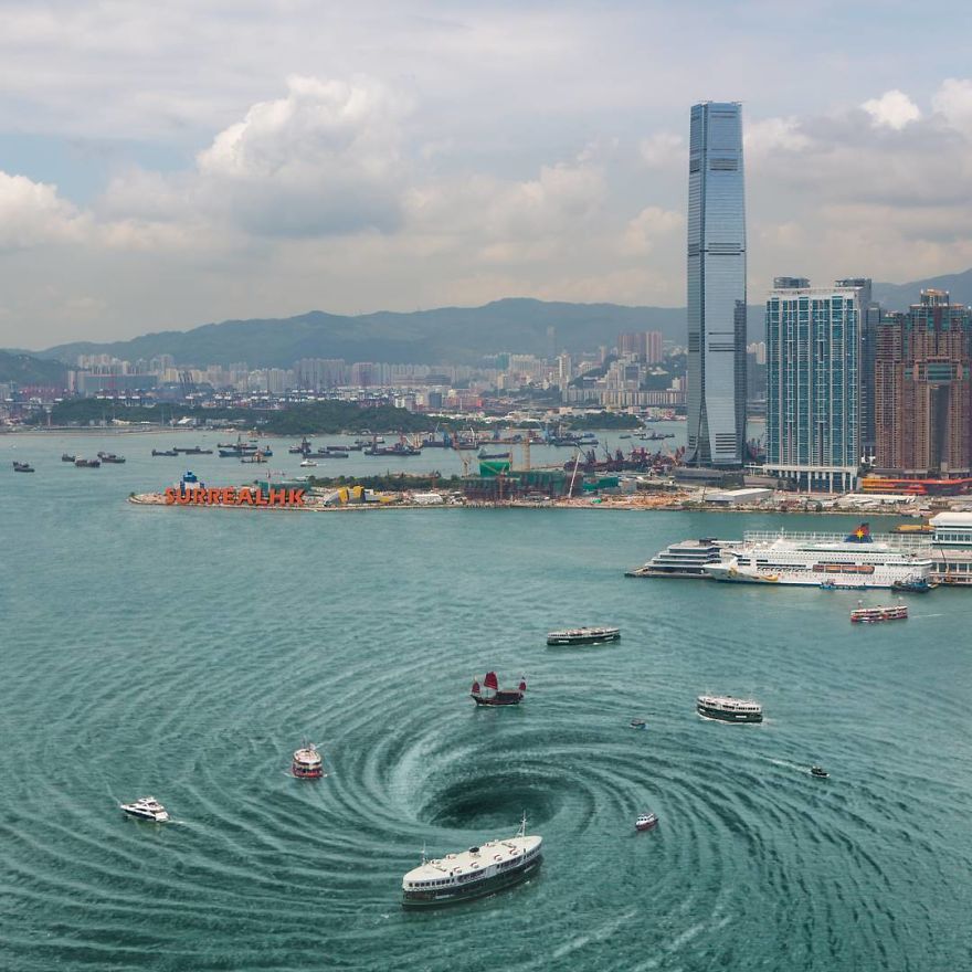 Let's Add A Little Drama To The Ferry Ride Across Victoria Harbour!