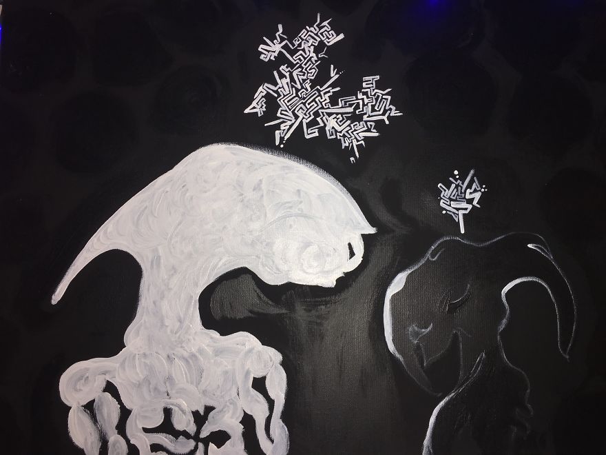 Symmetry Conveys, But Disproportion Creates Concepts, An Ode To Life