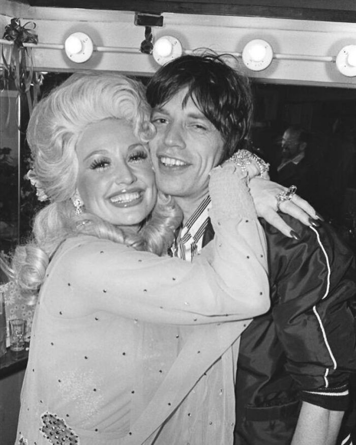 Dolly Parton And Mick Jagger, Bottom Line Concert, May, 1977
