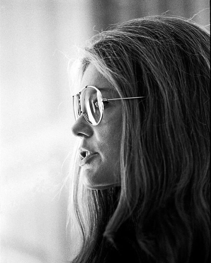 Gloria Steinem, Palm Beach, FL, 1971