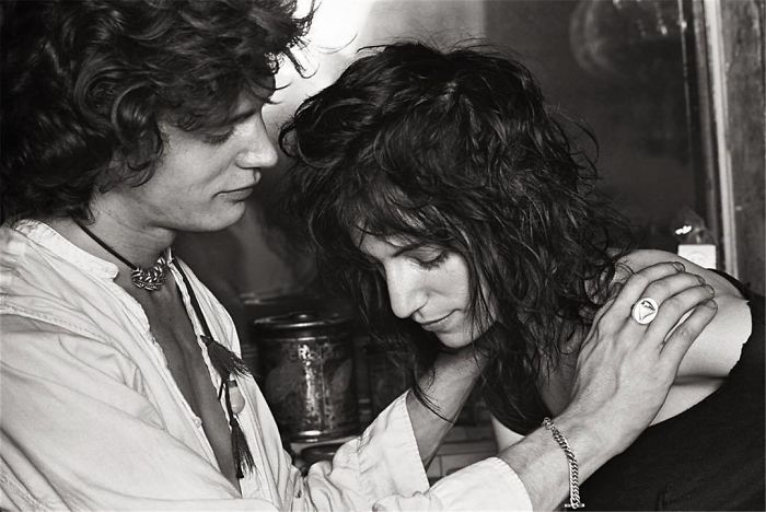 Robert Mapplethorpe And Patti Smith, New York City, 1969
