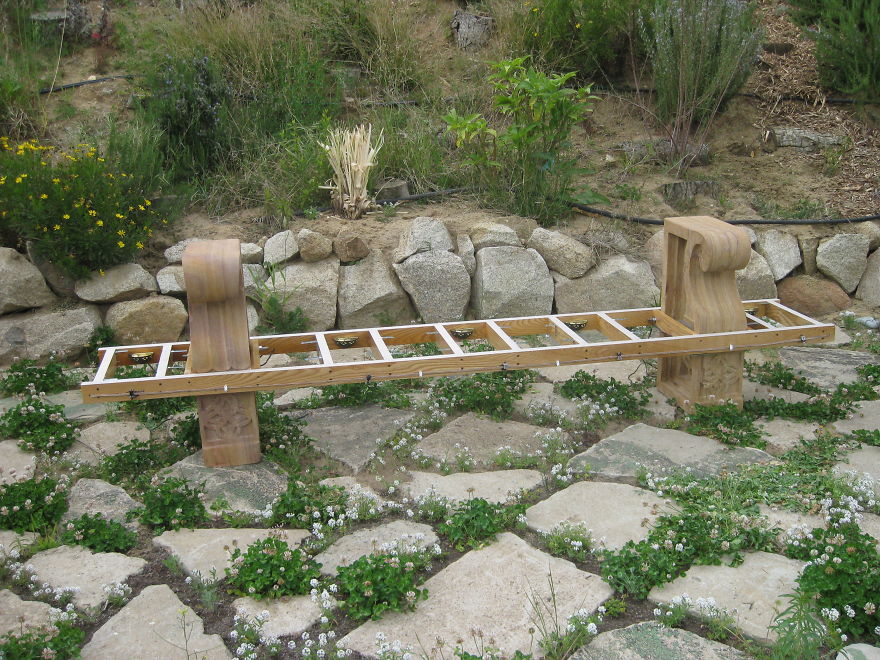 I Built A Meditation Bench In The Garden I Built A Meditation Bench In The Garden