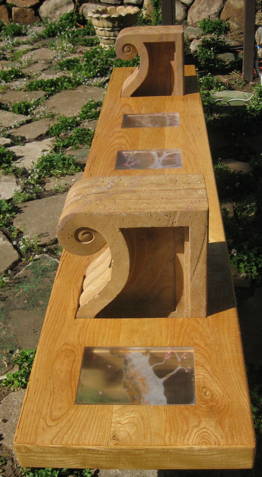 I Built A Meditation Bench In The Garden I Built A Meditation Bench In The Garden